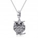 Talisman argint Lovely Owl